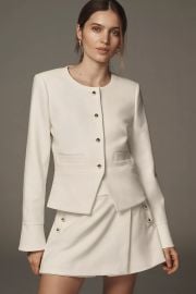 Derek Lam 10 Crosby Elizabeth Peplum Jacket at Anthropologie
