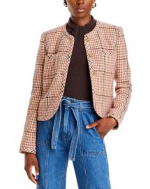 Derek Lam 10 Crosby Emilia Houndstooth Blazer Bloomingdales at Bloomingdales