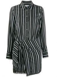 Derek Lam 10 Crosby Eunice Diamond Striped Shirt Dress - Farfetch at Farfetch