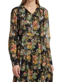 Derek Lam 10 Crosby Irene Floral Blouse on SALE at Saks Off 5th