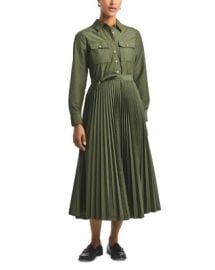 Derek Lam 10 Crosby Kenza Pleated Dress Bloomingdalex27s Women at Bloomingdales