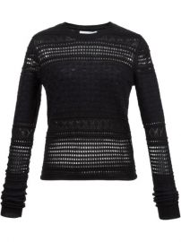 Derek Lam 10 Crosby Perforated Sweater at Farfetch