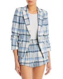 Derek Lam 10 Crosby Ralph Plaid Blazer Bloomingdales at Bloomingdales