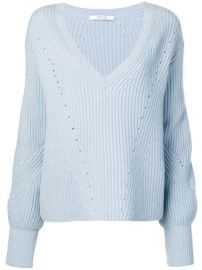 Derek Lam 10 Crosby Ribbed Bell Sleeve Sweater - Farfetch at Farfetch