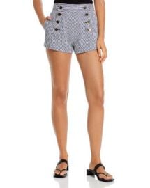 Derek Lam 10 Crosby Robertson High Waist Sailor Shorts Bloomingdales at Bloomingdales