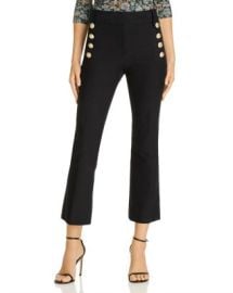 Derek Lam 10 Crosby Robertson High Waisted Crop Flare Pants Bloomingdales at Bloomingdales