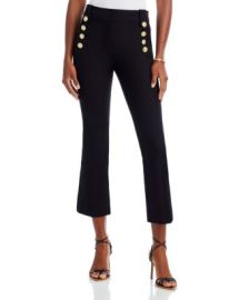 Derek Lam 10 Crosby Robertson High Waisted Crop Flare Pants Bloomingdales at Bloomingdales