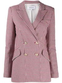 Derek Lam 10 Crosby Rodeo Double Breasted Gingham Twill Blazer - Farfetch at Farfetch