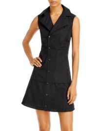 Derek Lam 10 Crosby Satina Sleeveless Shirt Dress Bloomingdales at Bloomingdales