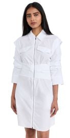 Derek Lam 10 Crosby Skylar Zip Front Shirtdress at Shopbop