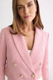 Derek Lam 10 Crosby x RTR Double Breasted Tweed Blazer at Rent the Runway