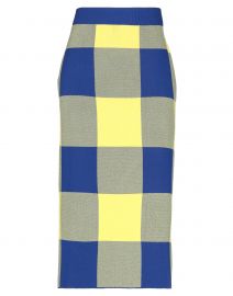 Derek Lam Checked Midi Skirt at Yoox