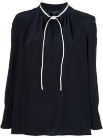 Derek Lam Long Sleeve Blouse With Front Ties at Farfetch