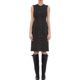 Derek Lam Tweed andamp jersey Sheath at Barneys