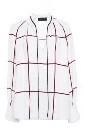 Derek Lam Windowpane Blouse at Moda Operandi