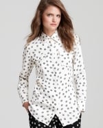 Derek Lam yarn dot shirt at Bloomingdales at Bloomingdales