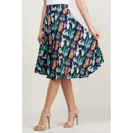 Desert Rose Cactus Skirt  at Varga