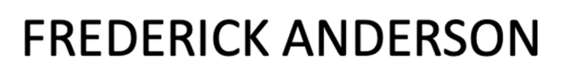 Designer  Frederick Anderson collection  United States at Frederick Anderson