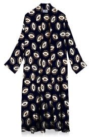 Designer Evil Eye Kimono Silk Kimono Robe Womens Kyle X Shahida Kyle x Shahida at Kyle x Shahida