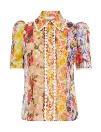 Designer Tops Women039s Linen Shirts Blouses amp Lace Tops ZIMMERMANN US at Zimmermann