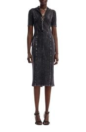 Desigual Gradient Denim Midi Dress at Nordstrom