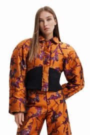 Desigual Maitrepierre short bomber jacket at Desigual