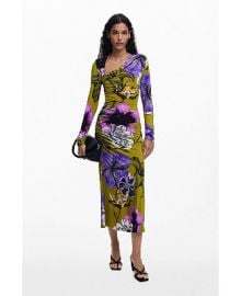 Desigual Womenx27s Dress designed by Mr Christian Lacroix - Macyx27s at Macys