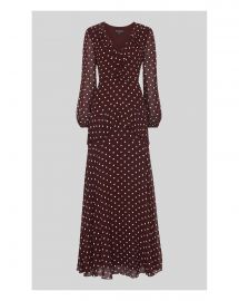 Desiree Spot Frill Maxi Dress at Whistles