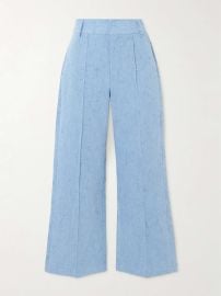 Destree Marianne Frayed Denim Vest and Jeans at Net a Porter