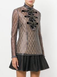 Detailed Lace Sheer Blouse by Philosophy Di Lorenzo Serafini at Farfetch