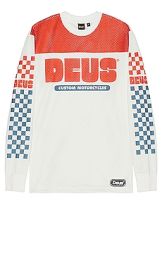 Deus Ex Machina Echo Moto Tee In Dirty White at Revolve