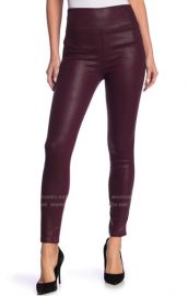 Devon Pull-on Faux Leather Pants by Level 99 at Nordstrom Rack