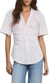 Devra Ruched Shirt at Nordstrom