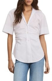 Devra Ruched Shirt at Nordstrom