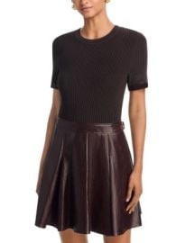 Devyn Knit Skirt Mini Dress at Bloomingdales