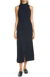 Diagonal Rib Sleeveless Wool & Cashmere Dress by Vince at Nordstrom Rack