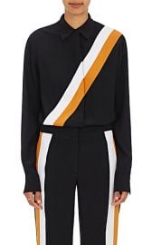 Diagonal Striped Silk Blouse by Stella McCartney at Barneys