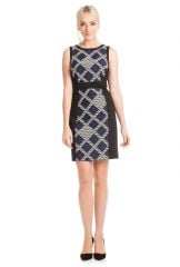 Diamond Jacquard Dress by Trina Turk at Lord & Taylor