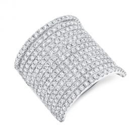 Diamond Pave Ring by Shy Creation at Shy Creation