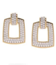 Diamond Twiggy Earrings David Webb New York at David Webb