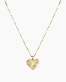 Diamond Vintage Heart Necklace at Gorjana