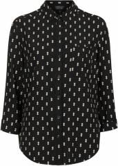 Diamond print shirt at Topshop