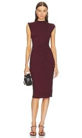 Diane Von Furstenberg Darrius Dress In Wine Pink at Revolve