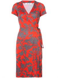 Diane Von Furstenberg New Julian Short-sleeve Wrap Dress at Farfetch