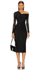 Diane Von Furstenberg Rich Dress In Black at Revolve