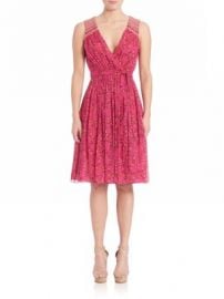 Diane von Furstenberg - Bali Printed Silk Dress at Saks Off 5th