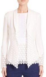 Diane von Furstenberg - Castilla Medallion Lace-Paneled Jacket at Saks Fifth Avenue