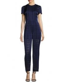 Diane von Furstenberg - Cropped Flared Jumpsuit at Saks Fifth Avenue