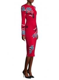 Diane von Furstenberg - Floral Sheath Dress at Saks Fifth Avenue