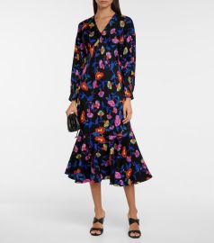 Diane von Furstenberg - Luka floral midi dress at Mytheresa